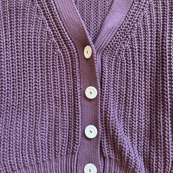 babaà cardigan no18 black cherry - Picture 8 of 13